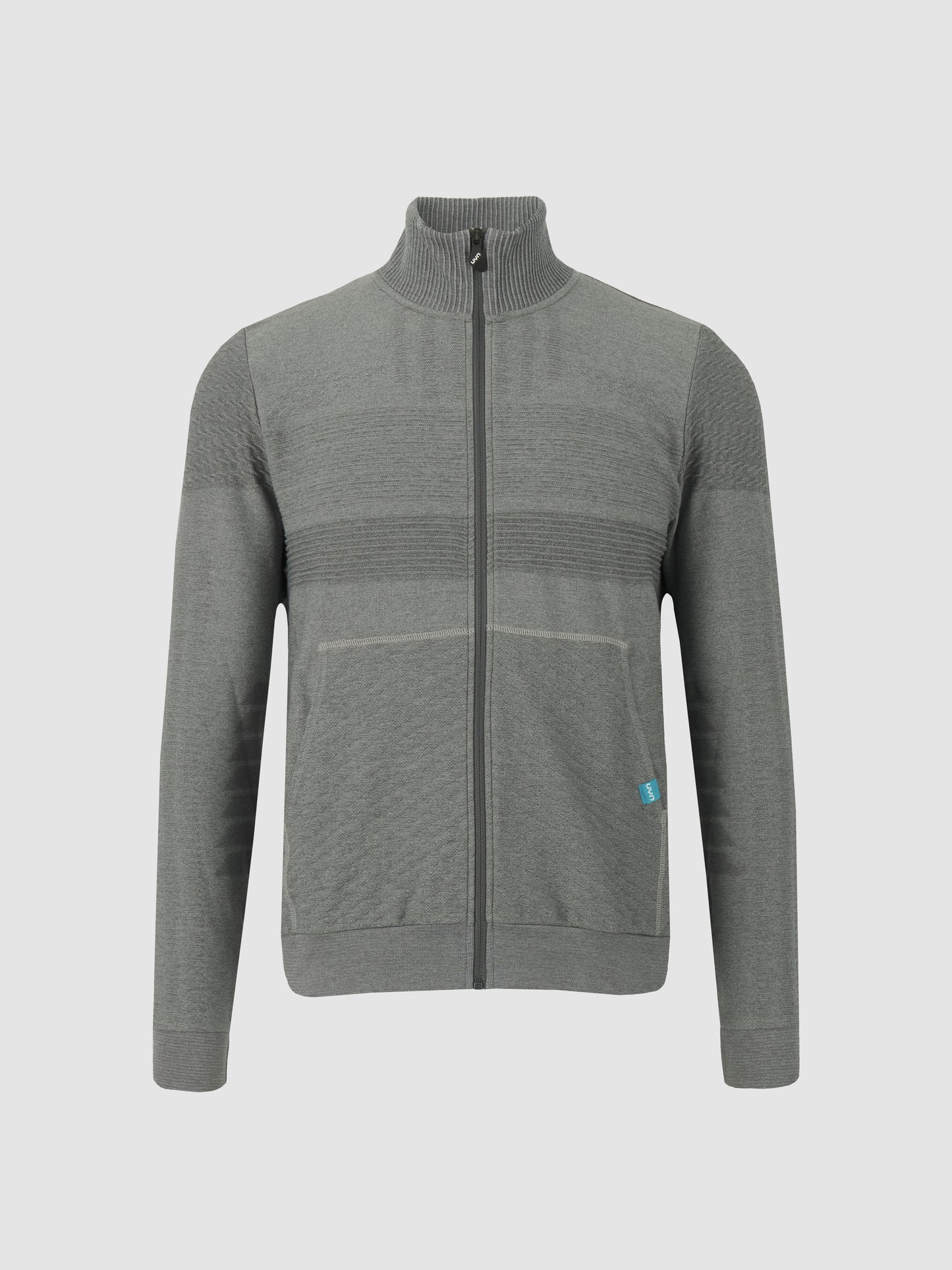 Sweatshirt mit durchgehendem Reißverschluss Natural Training