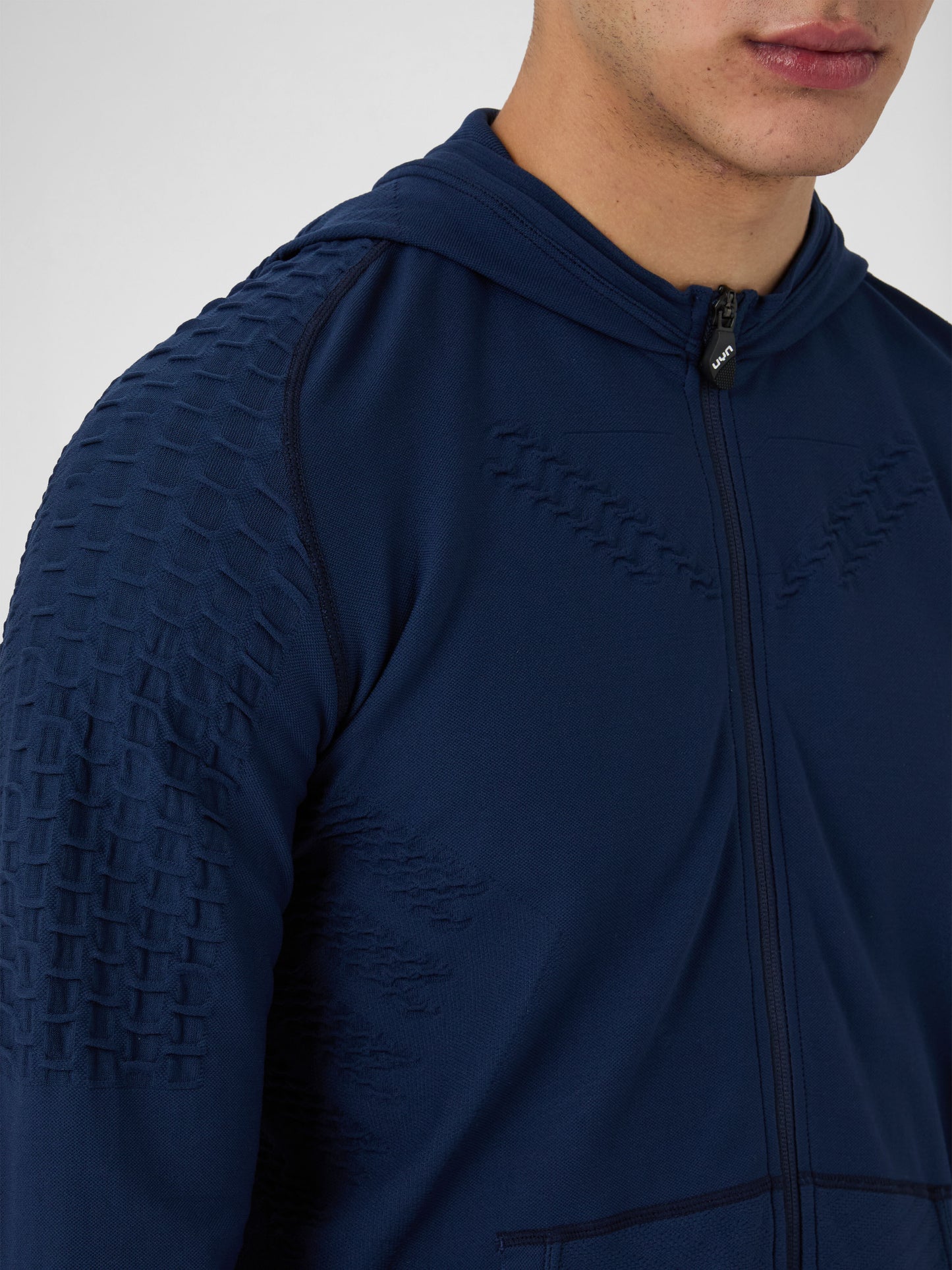 Sudadera con cremallera completa y capucha Run Fit