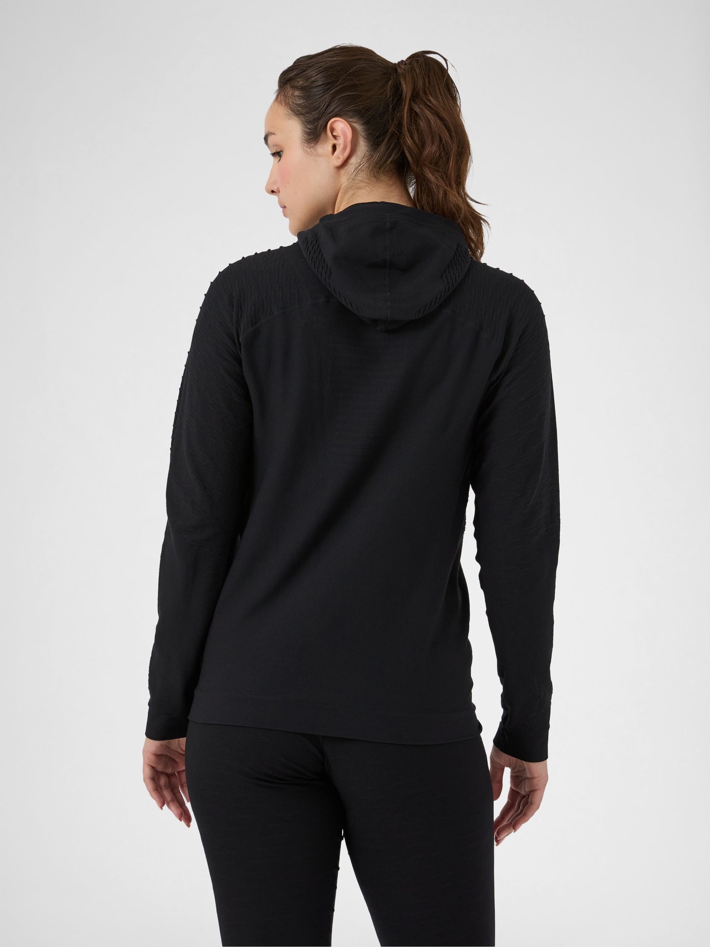 Felpa full zip con cappuccio Run Fit