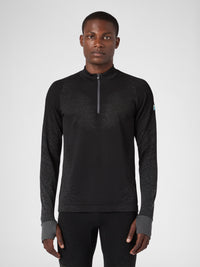 Laufshirt mit Reißverschluss und langen Ärmeln Exceleration