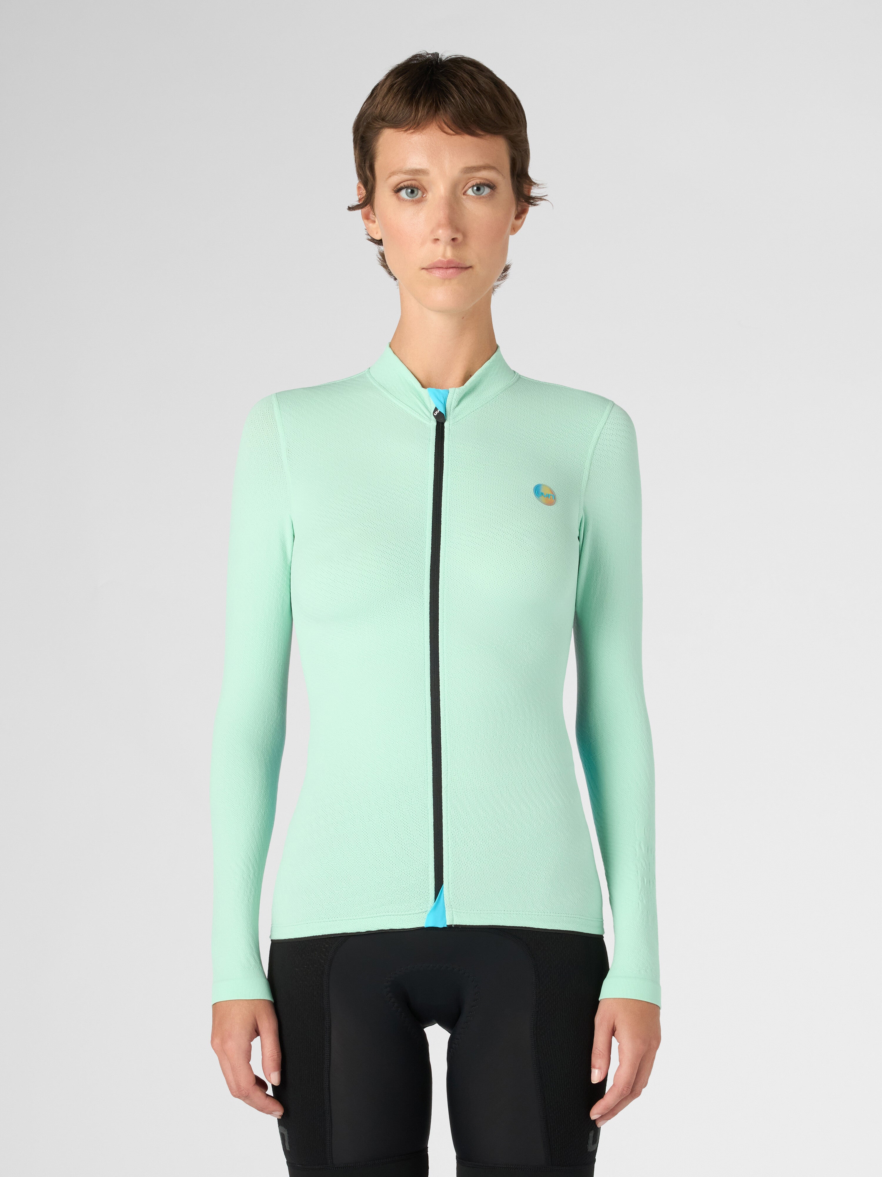  Women's Jersey サイクルジャージ Agave Green Lightspeed Long-Sleeved Cycling Jersey – UYN