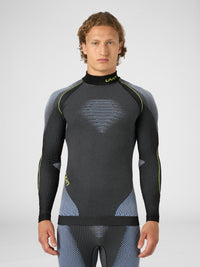 Thermoshirt mit Stehkragen Evolutyon Melange