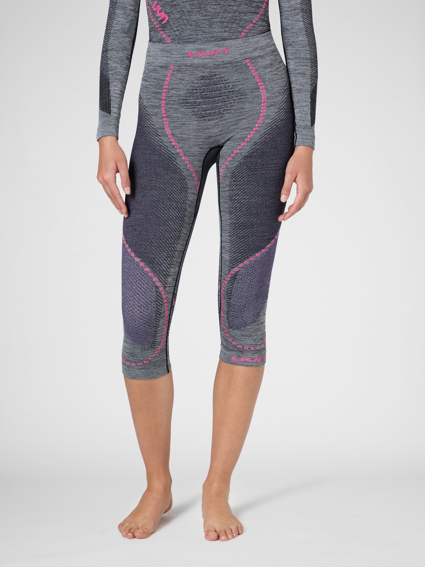 Ambityon Melange 3/4 Thermal Pants