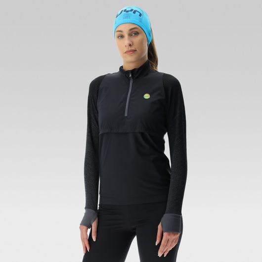 UYN LADY RUNNING EXCELERATION WIND SHIRT LONG SLEEVE ZIP UP