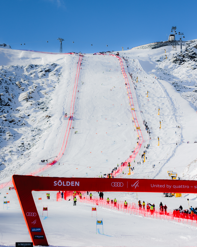 Sölden. The season opener