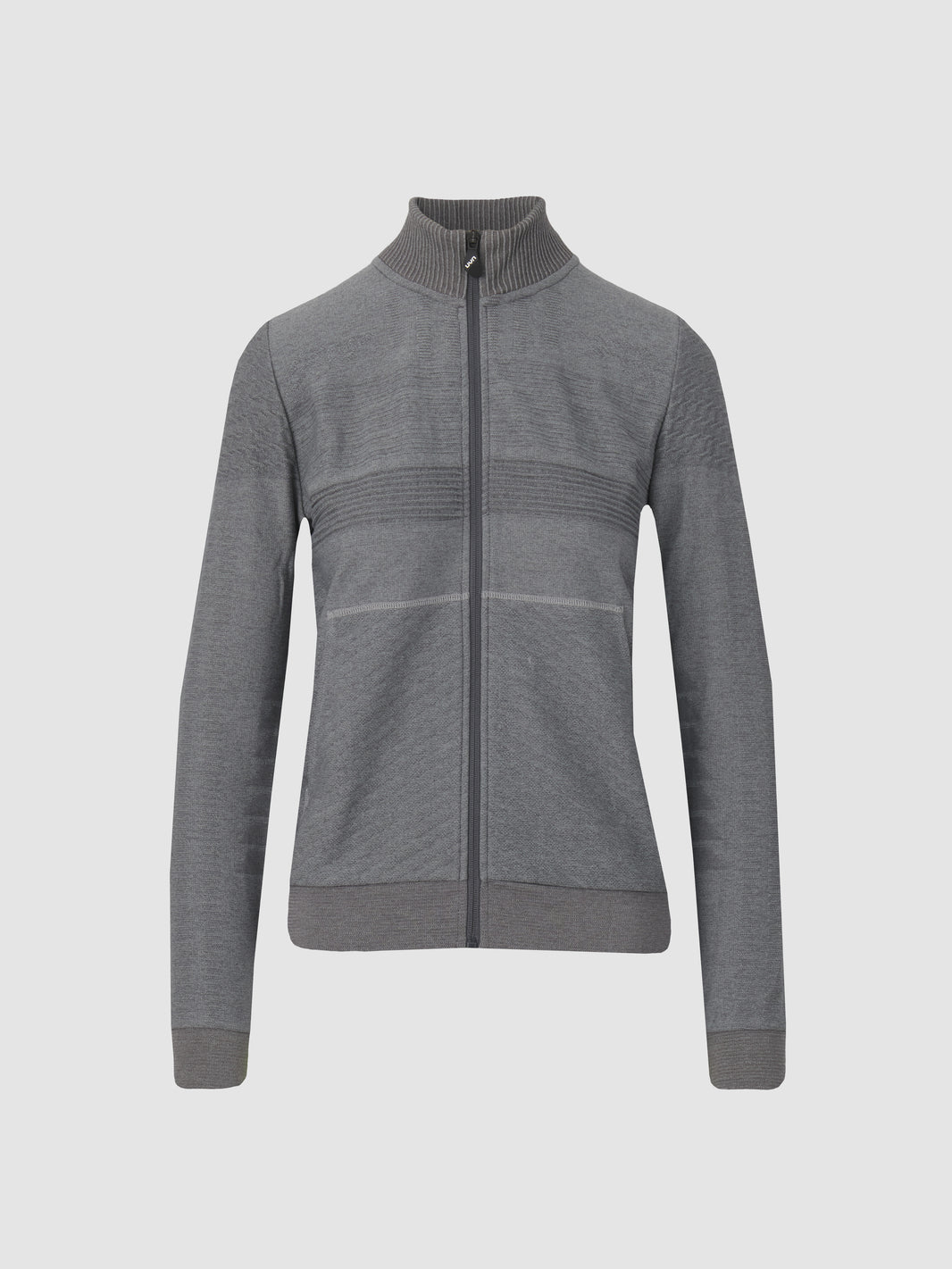 Sweatshirt mit durchgehendem Reißverschluss Natural Training