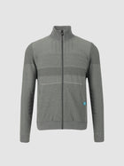 Sweatshirt mit durchgehendem Reißverschluss Natural Training
