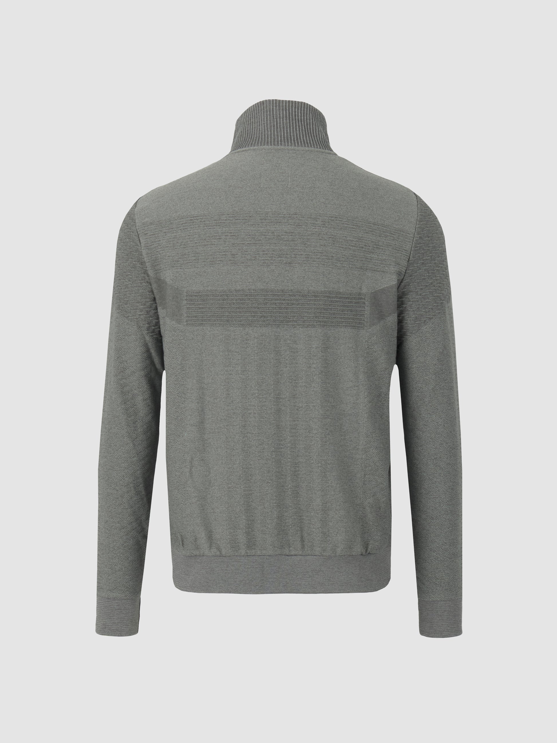 Sweatshirt mit durchgehendem Reißverschluss Natural Training