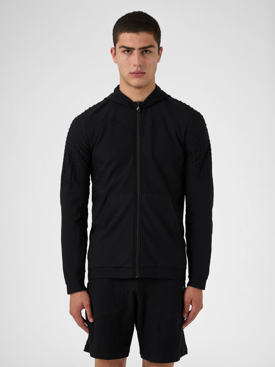 Sweat entièrement zippé à capuche Run Fit