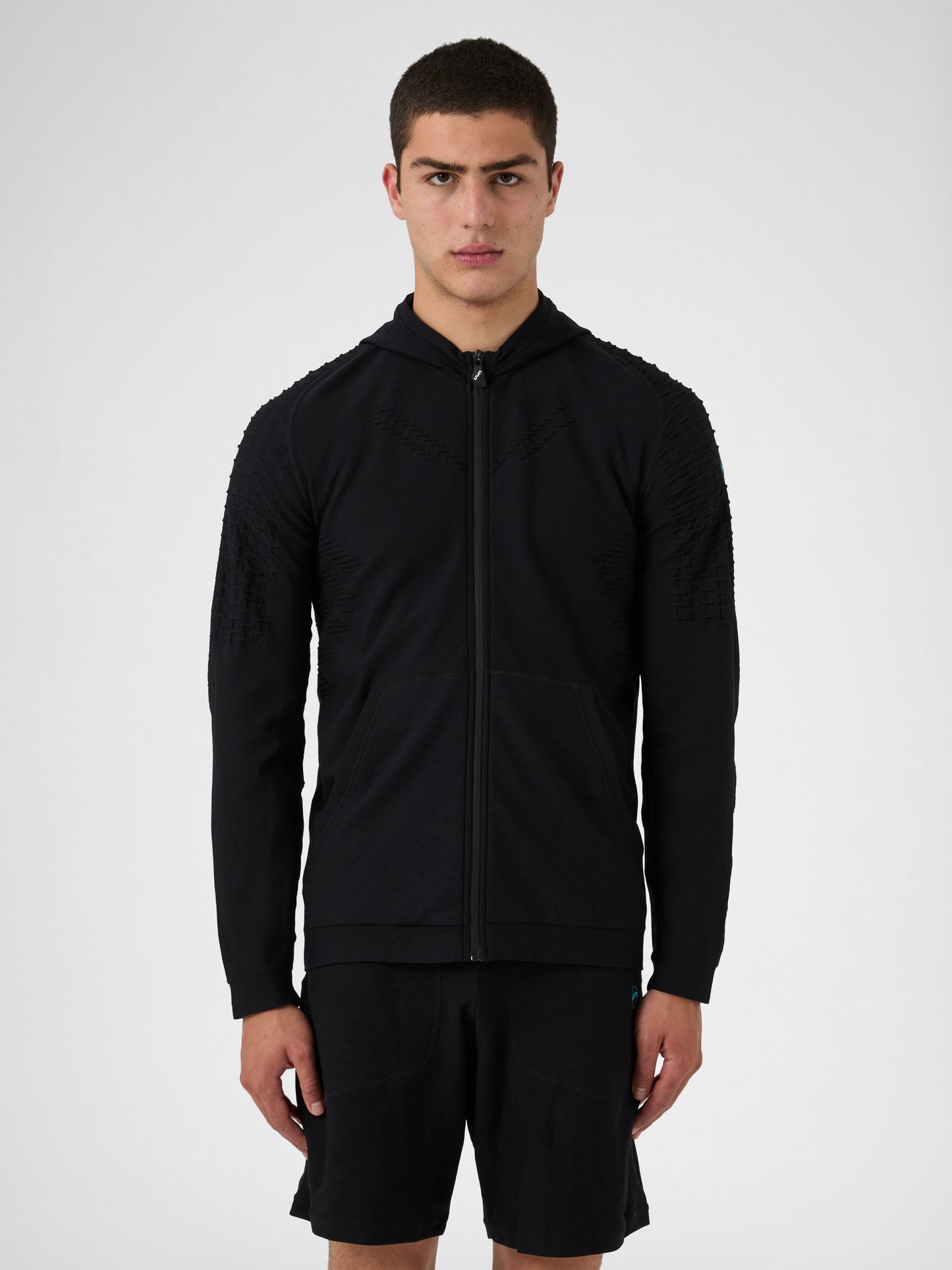 Sudadera con cremallera completa y capucha Run Fit