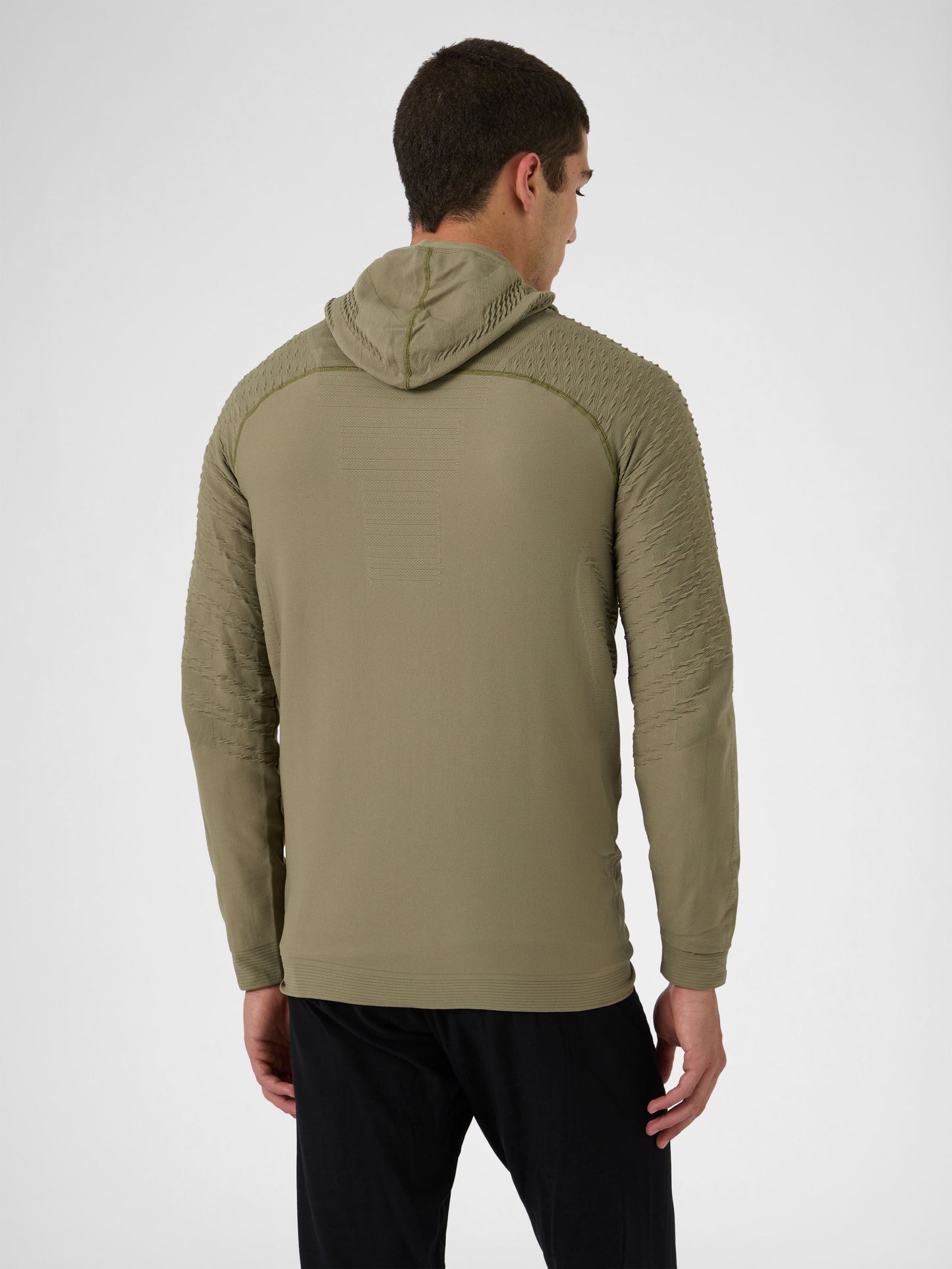 Felpa full zip con cappuccio Run Fit