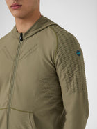 Felpa full zip con cappuccio Run Fit