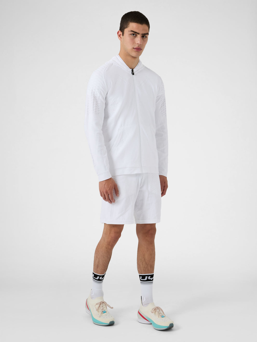 Sweat entièrement zippé à capuche Run Fit