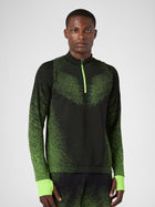 Exceleration Long-Sleeved Zip Up Running Shirt