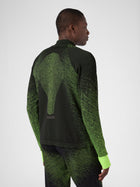 Exceleration Long-Sleeved Zip Up Running Shirt
