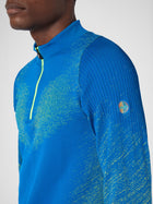 Exceleration Long-Sleeved Zip Up Running Shirt