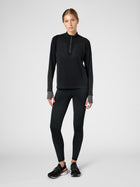 Maillot de course à pied zippé manches longues Exceleration