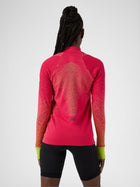 Maillot de course à pied zippé manches longues Exceleration