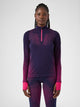 Maillot de course à pied zippé manches longues Exceleration