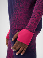 Maillot de course à pied zippé manches longues Exceleration