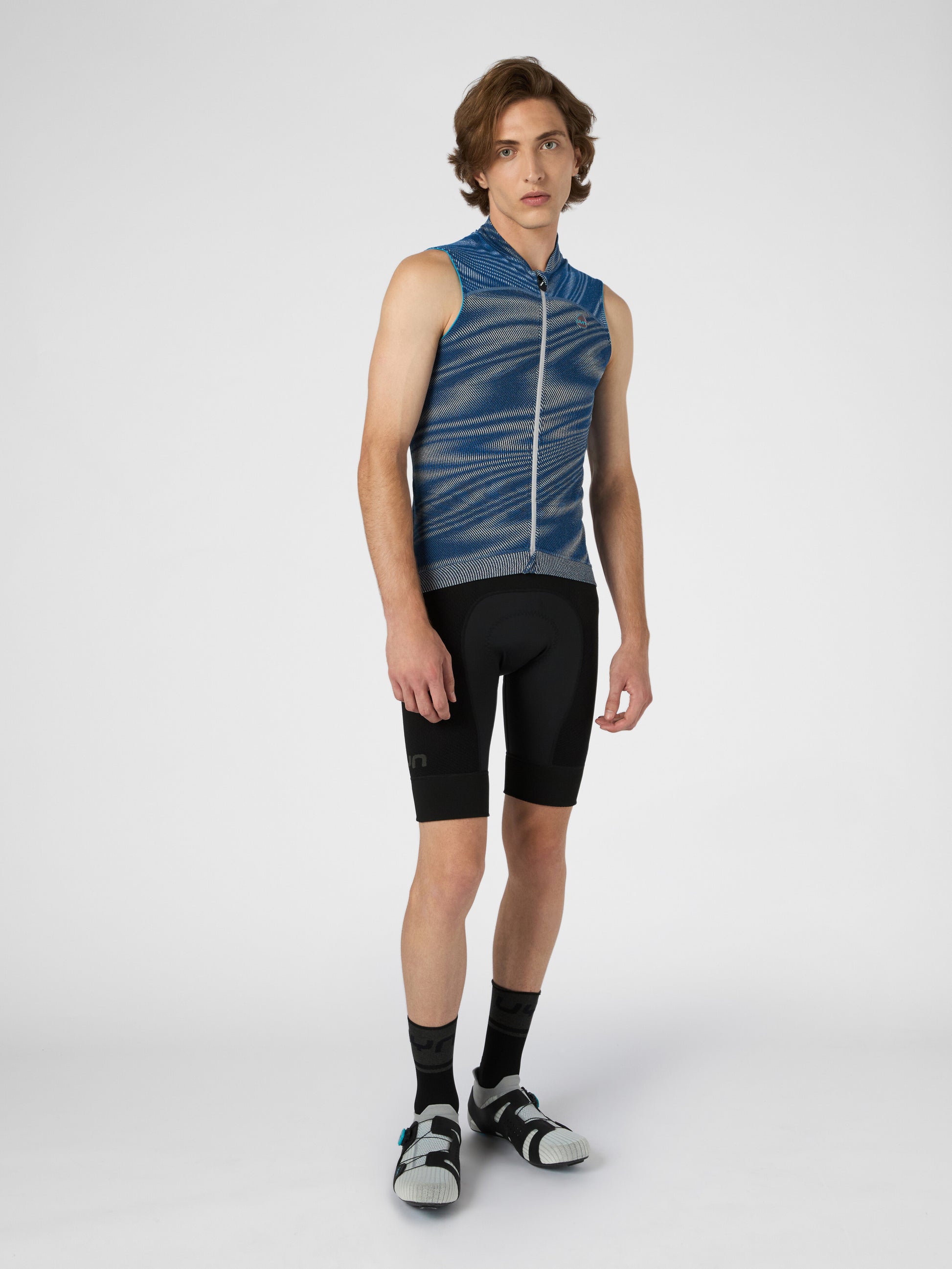 Wave Sleeveless Cycling Jersey