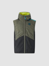 Gilet imbottito full zip Crossover