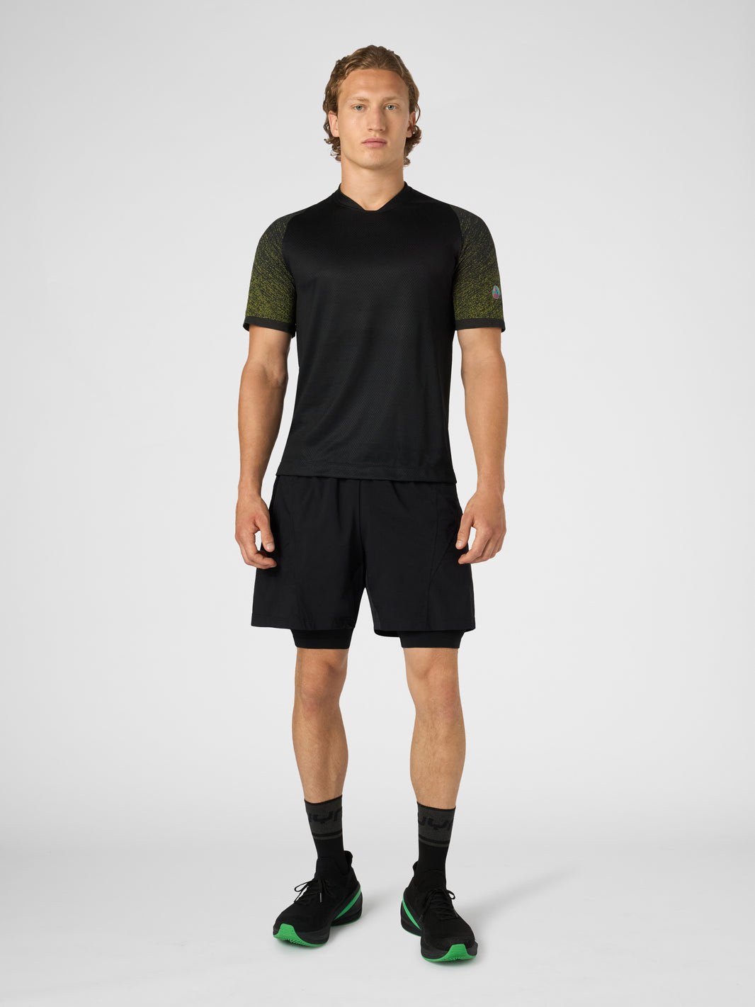 Kurzärmeliges Laufshirt Exceleration