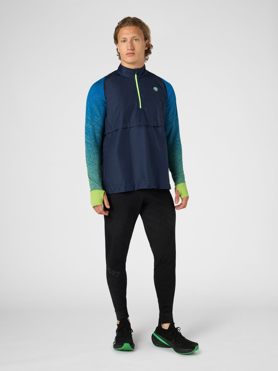 Kurzärmeliges Laufshirt Exceleration Windproof