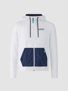 Felpa full zip con cappuccio Skipper