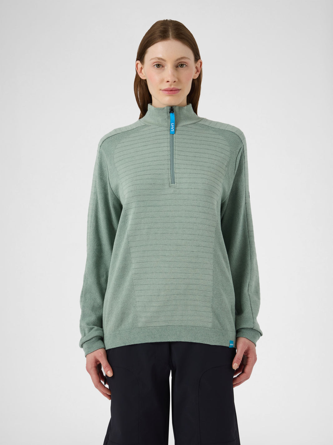 Ego Merino Zip Up Sweatshirt