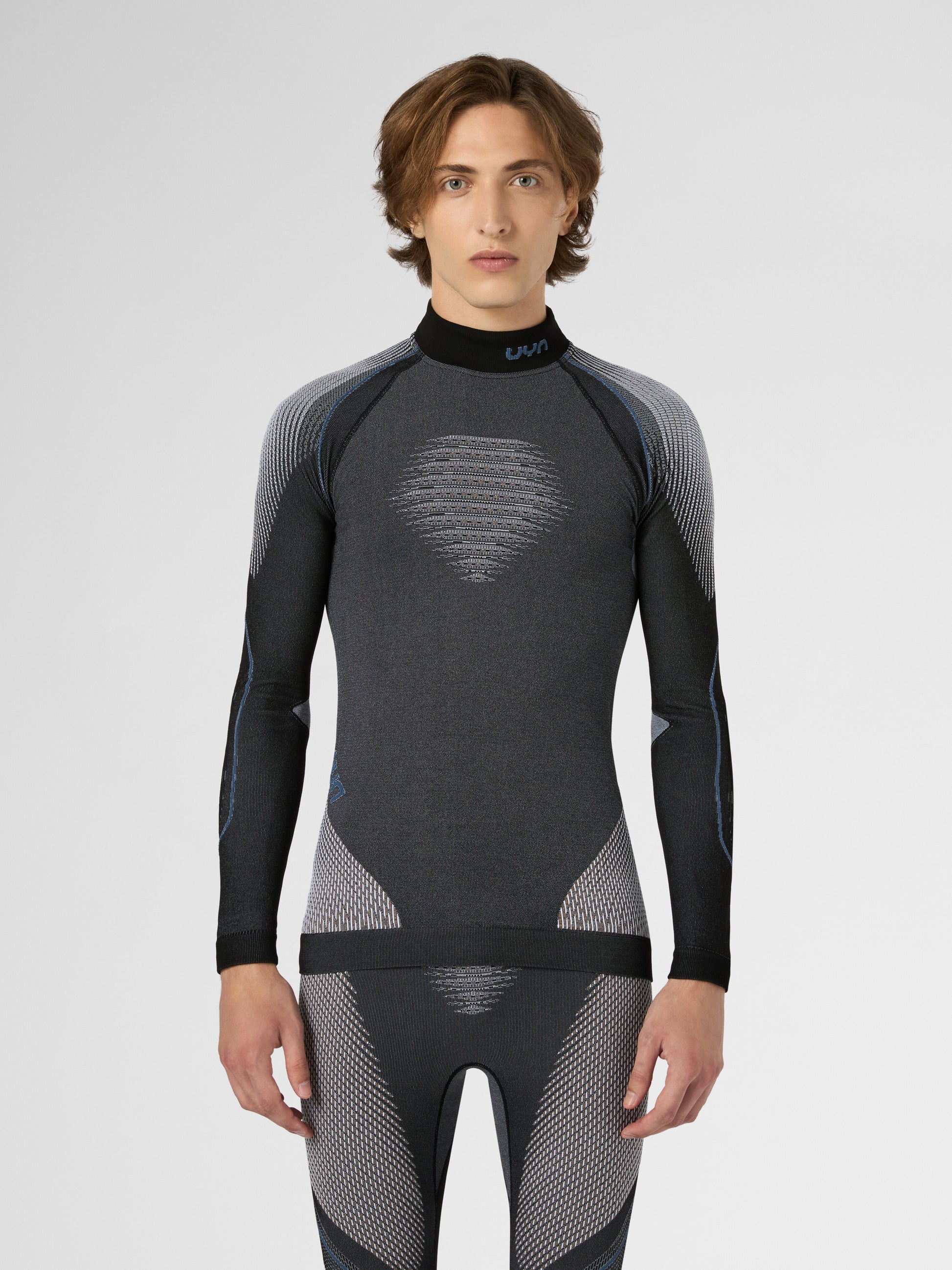 Thermoshirt mit Stehkragen Evolutyon Melange