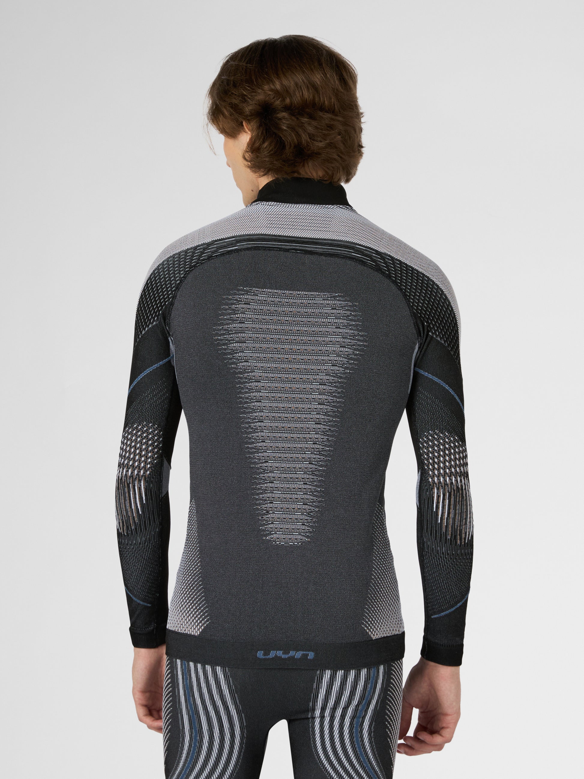 Thermoshirt mit Stehkragen Evolutyon Melange