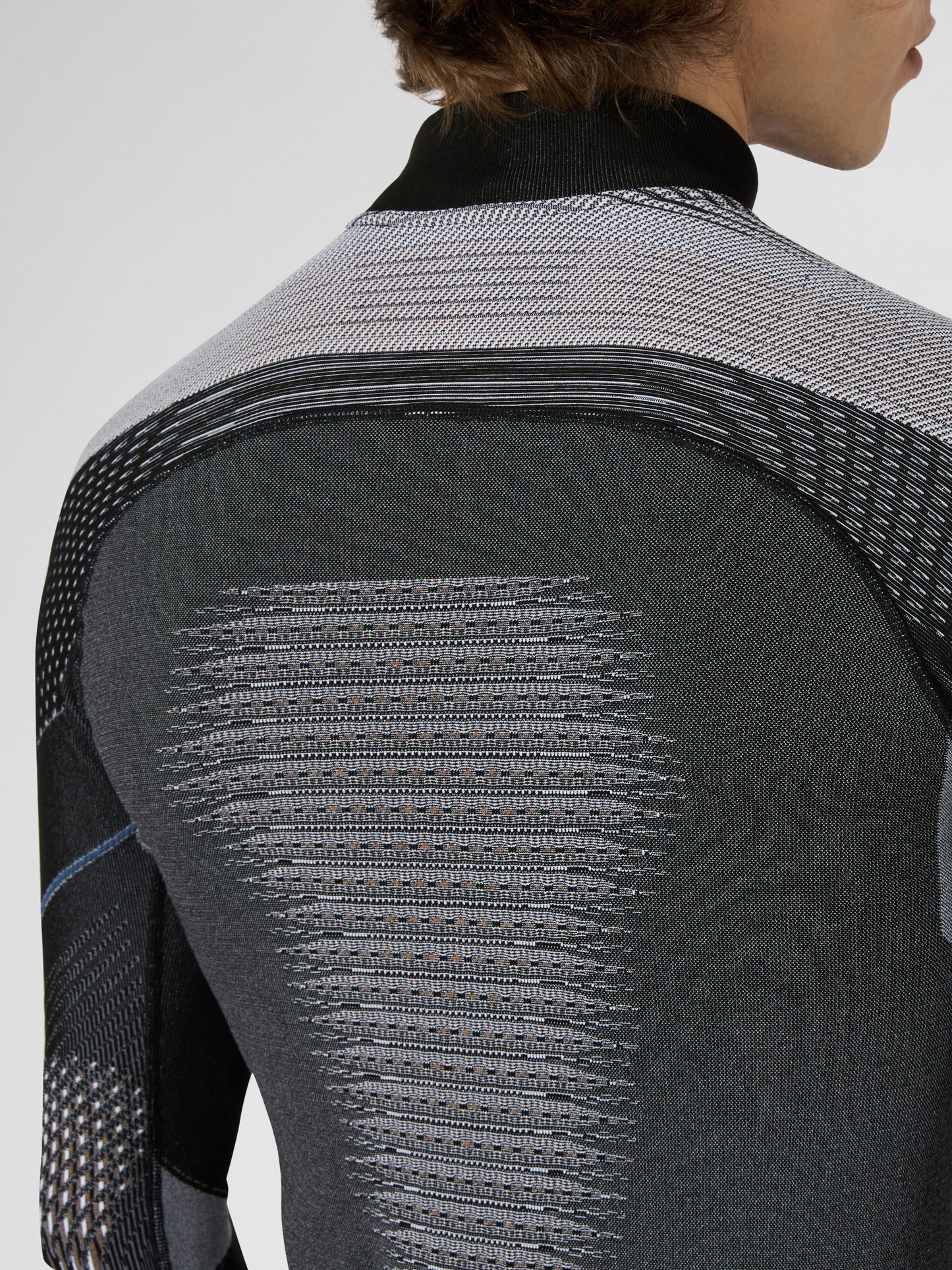 Thermoshirt mit Stehkragen Evolutyon Melange
