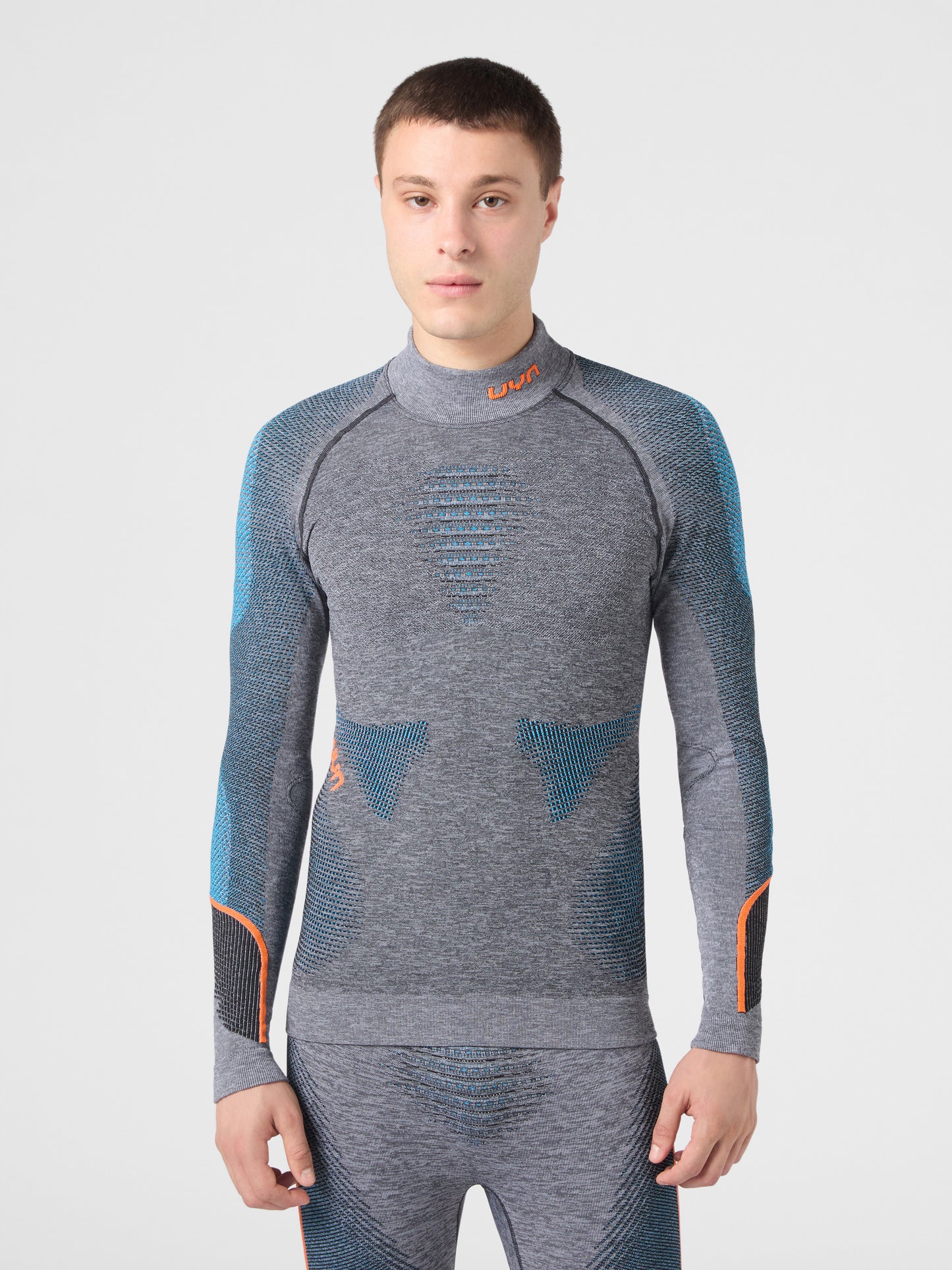 Ambityon Melange Turtleneck Thermal Jersey