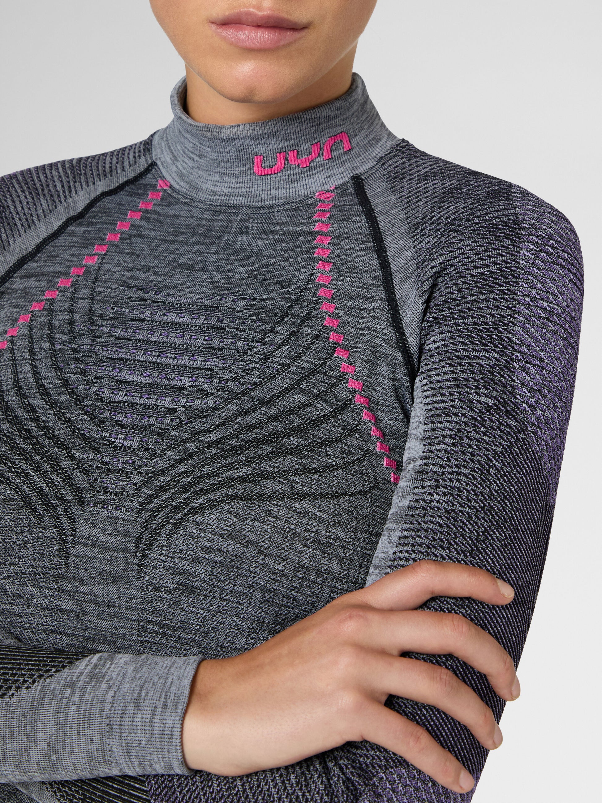 Maillot thermique col roulé Ambityon Melange