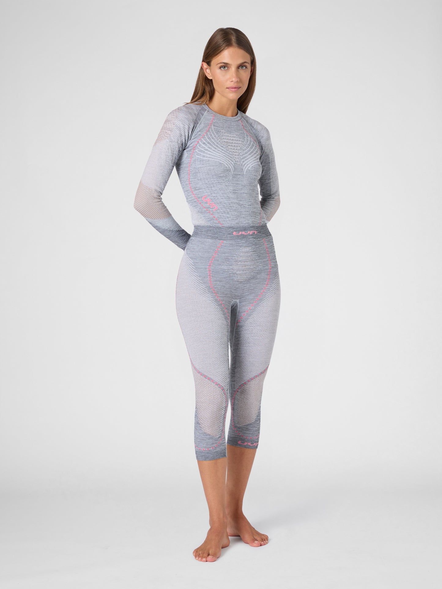 Ambityon Melange 3/4 Thermal Pants