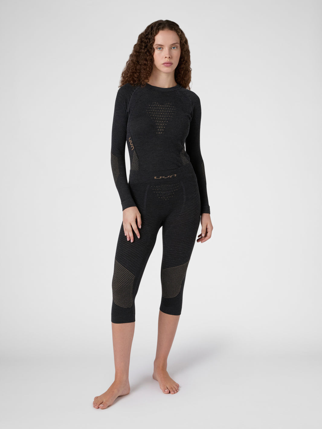 Pantaloni termici 3/4 Fusyon Cashmere