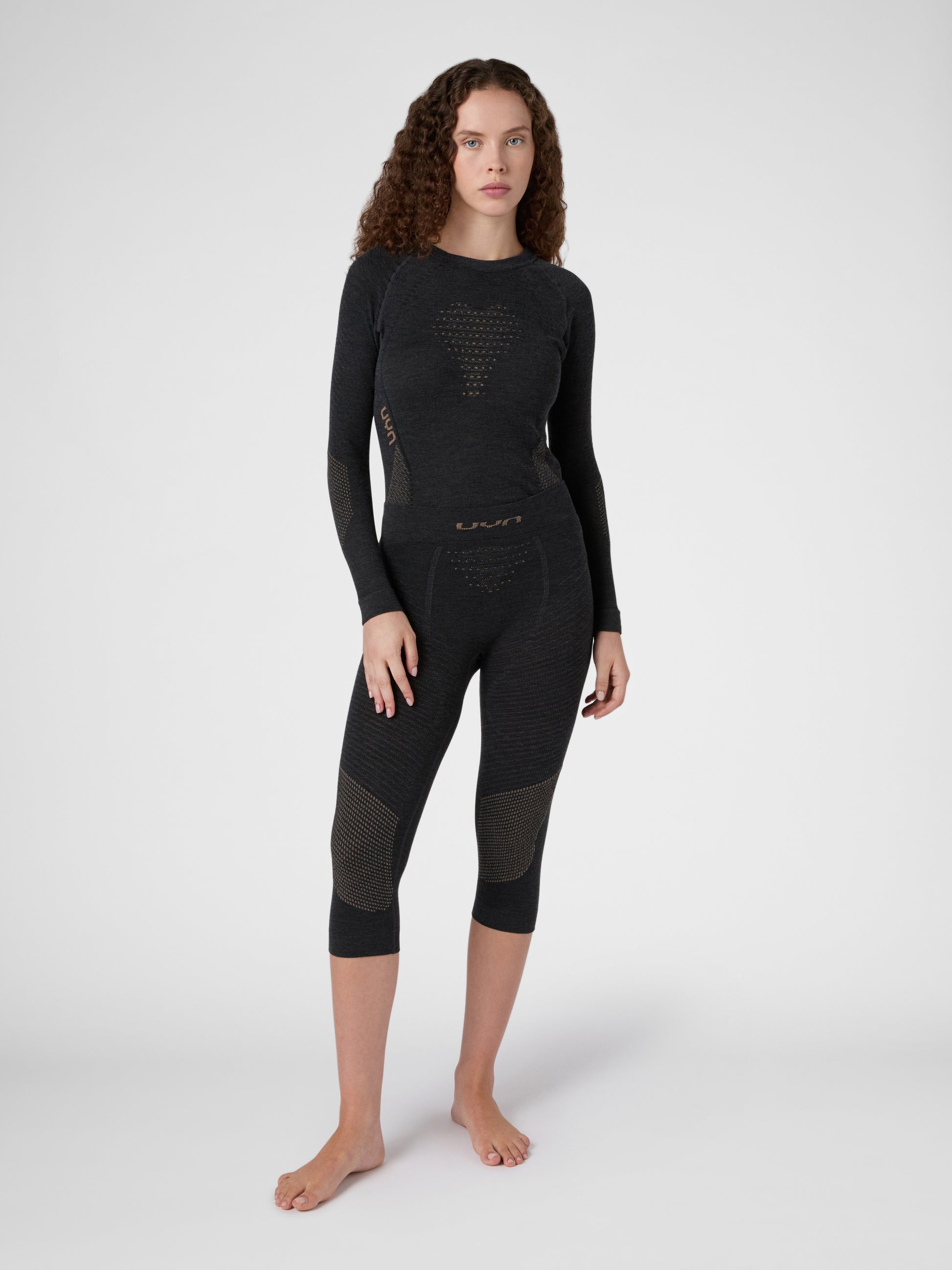 Pantaloni termici 3/4 Fusyon Cashmere