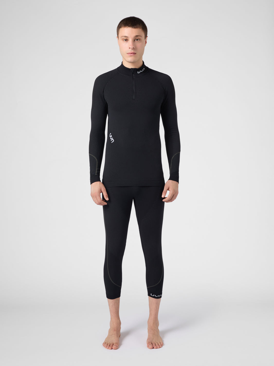 Ambityon Zip Up Turtleneck Thermal Jersey