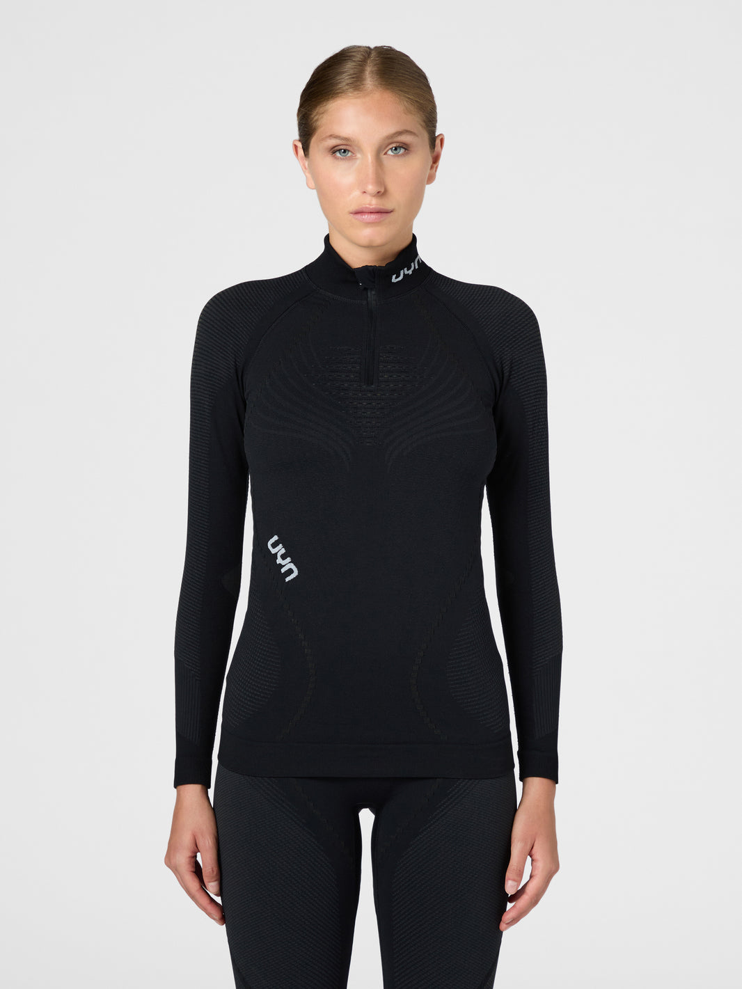 Maillot térmico de cuello alto con cremallera Ambityon