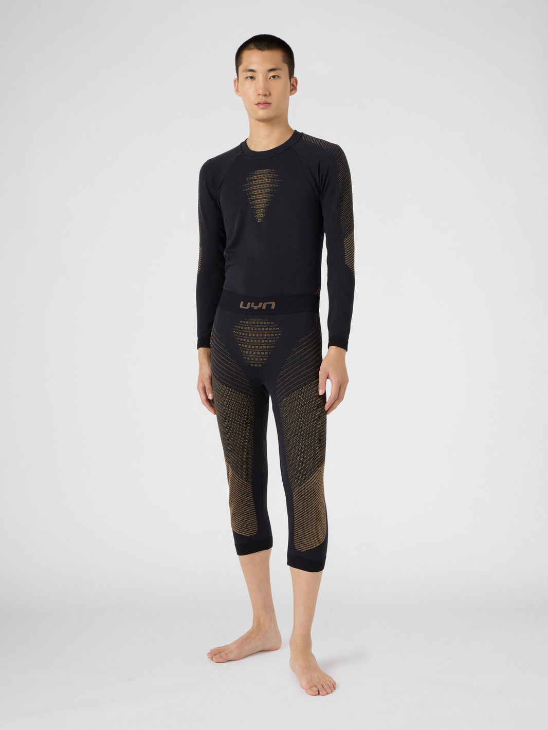 3/4-Thermohose Cashmere Shiny 2.0
