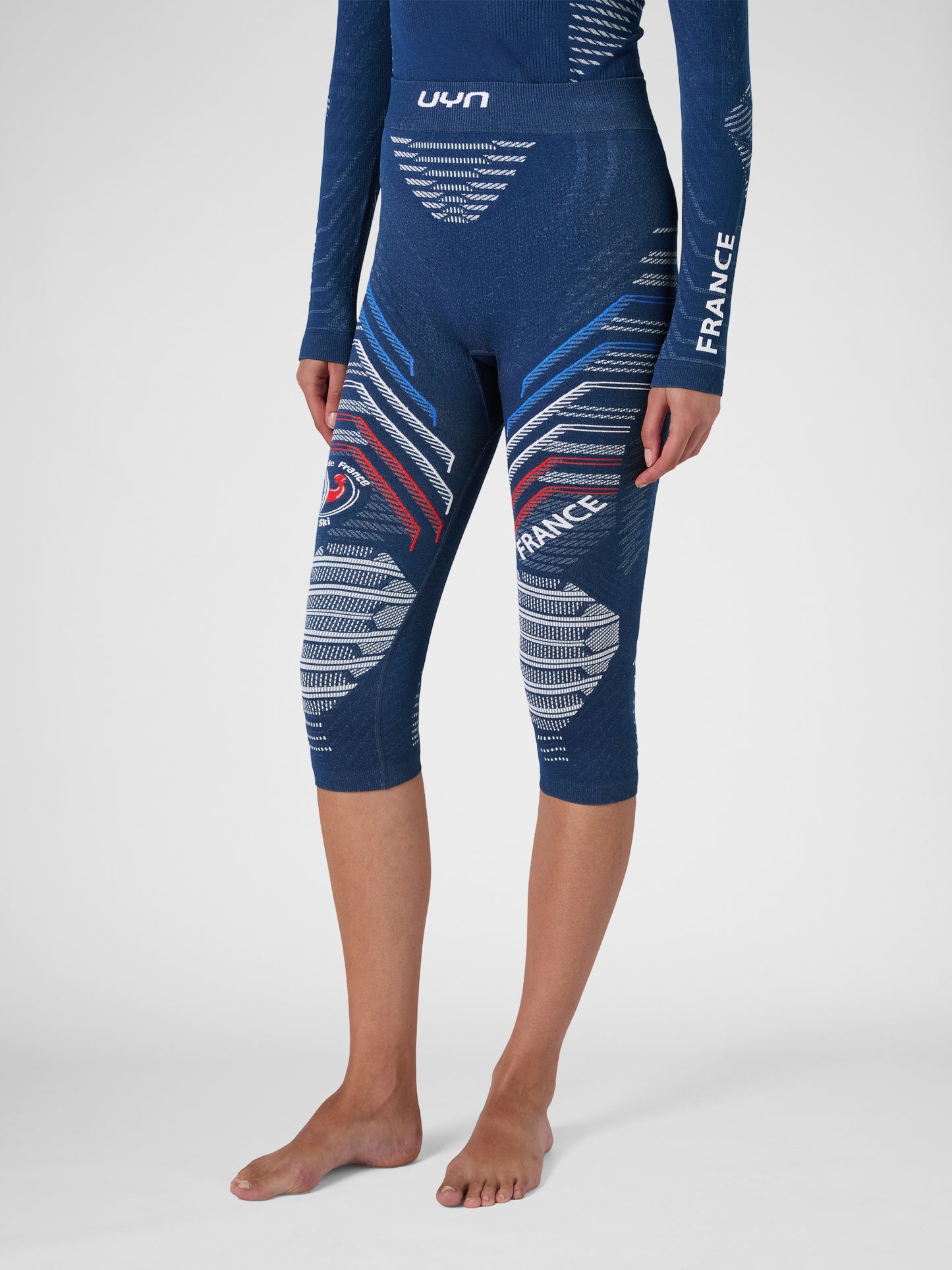 3/4-Thermohose Natyon 3.0 Frankreich