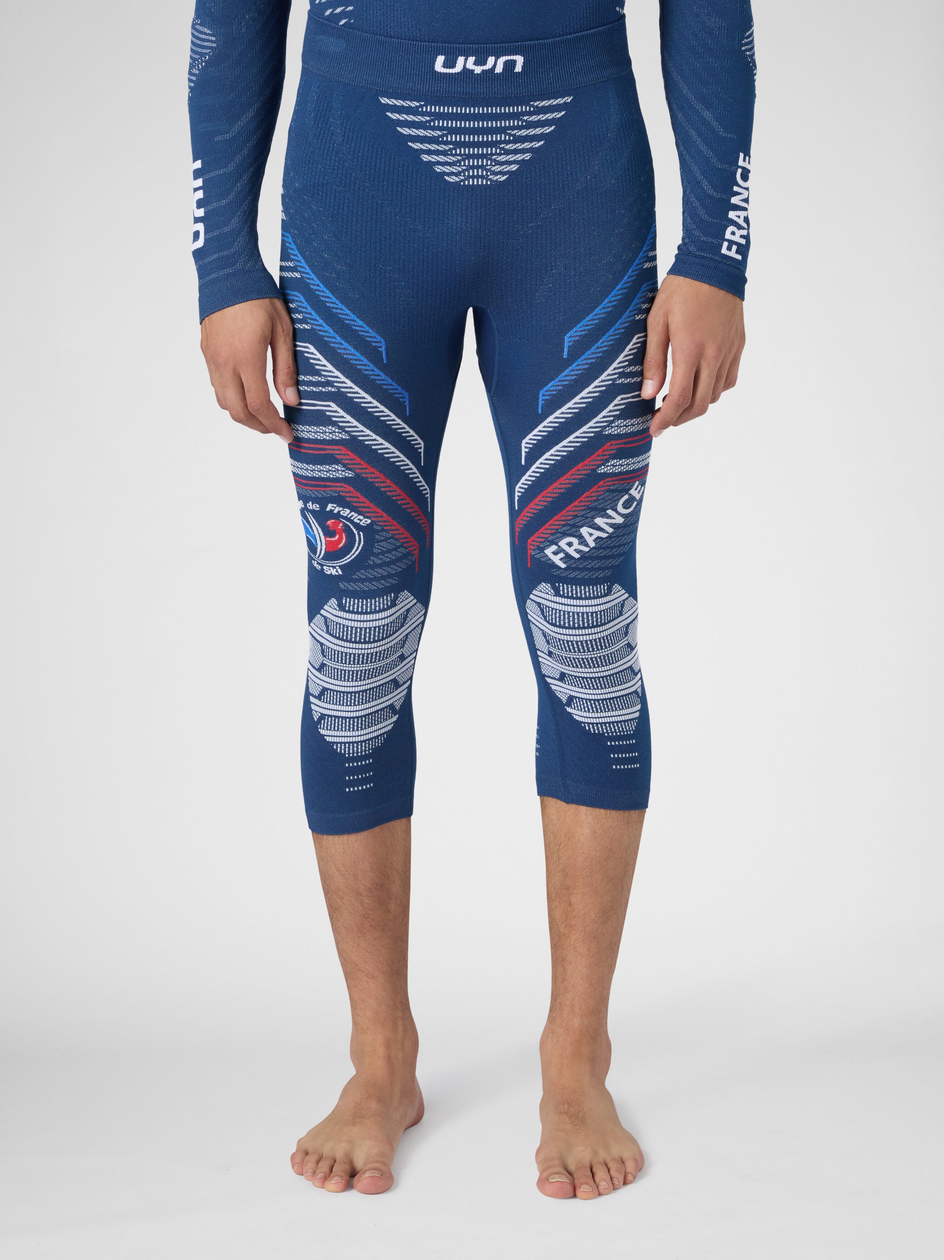 3/4-Thermohose Natyon 3.0 Frankreich