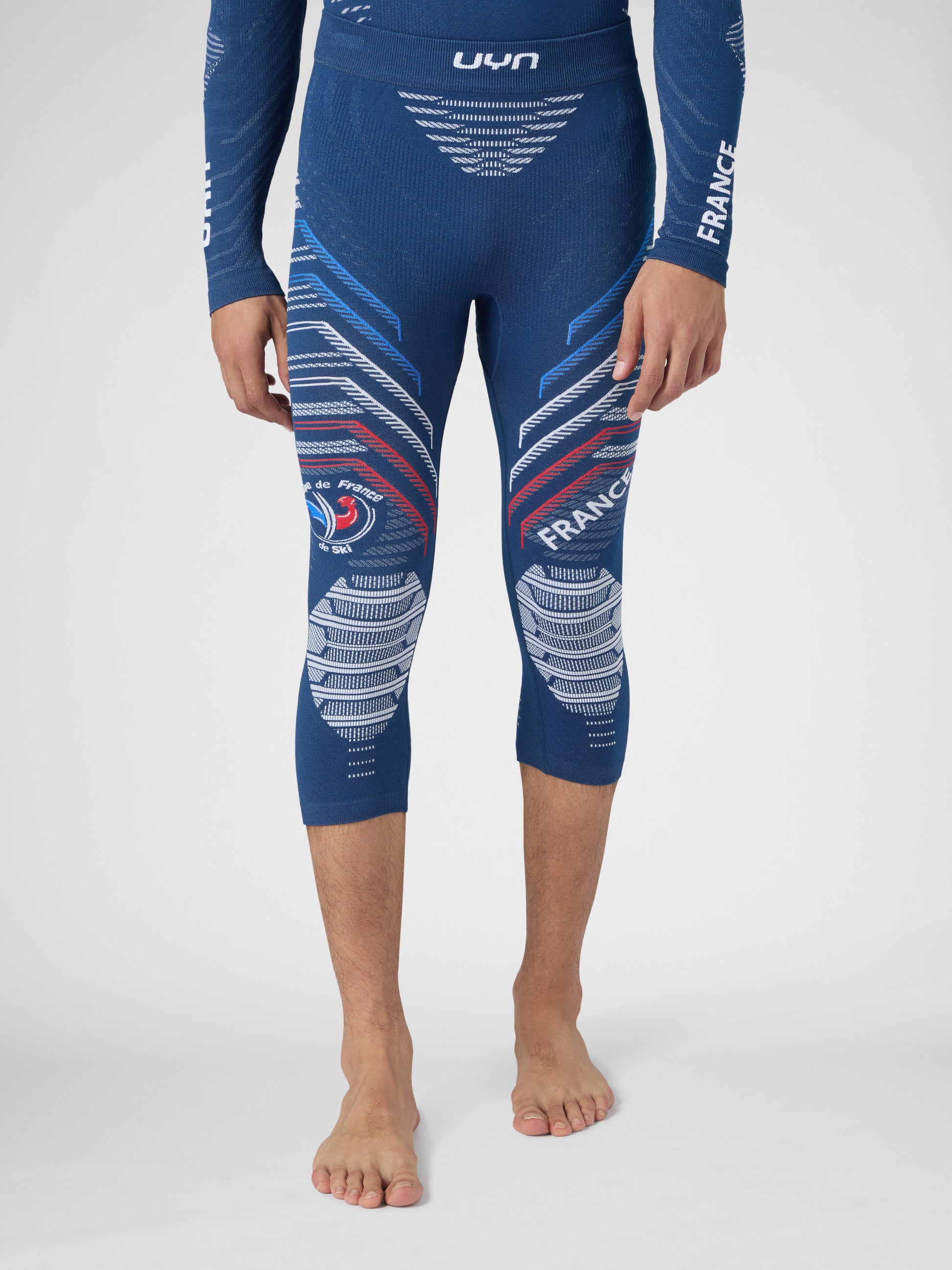 3/4-Thermohose Natyon 3.0 Frankreich