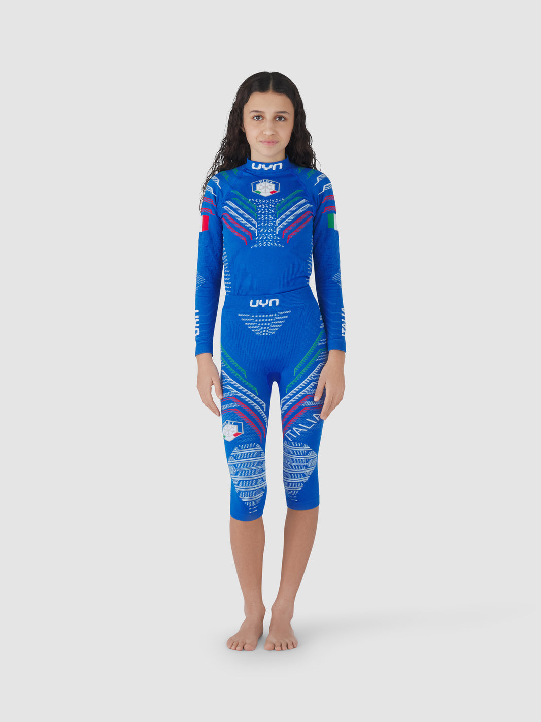 Sous-vêtement Thermique Enfant Garçon Sesto Senso - Pantalon Et Maillot Compression Sport Multicolore