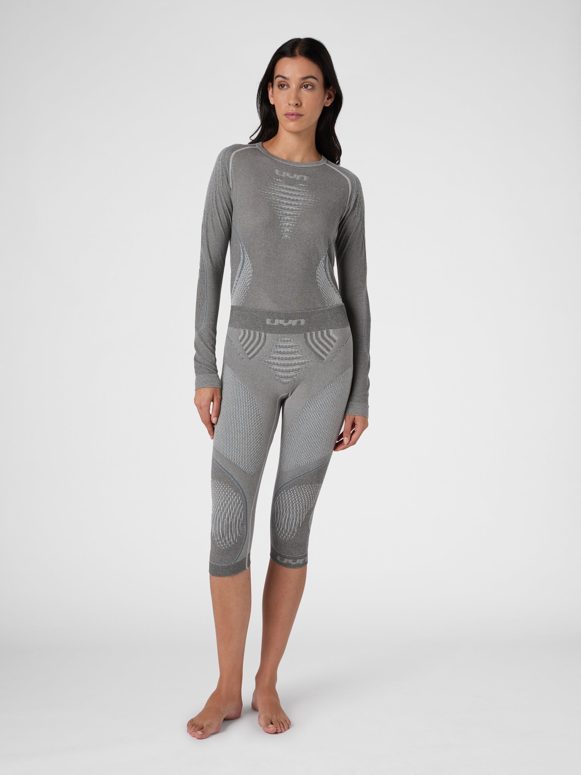 Pantaloni termici 3/4 Evolutyon Biotech Melange