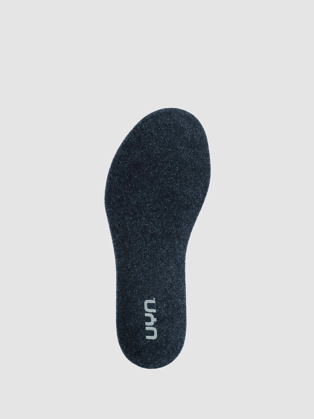 Anatomical insole in merino and recycled felt