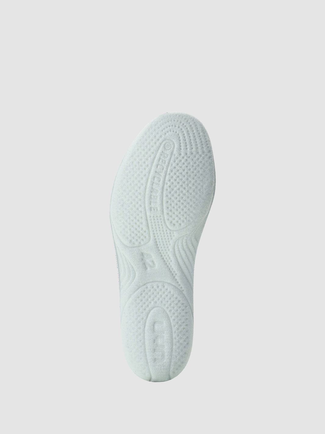 Anatomical insole in merino and recycled felt