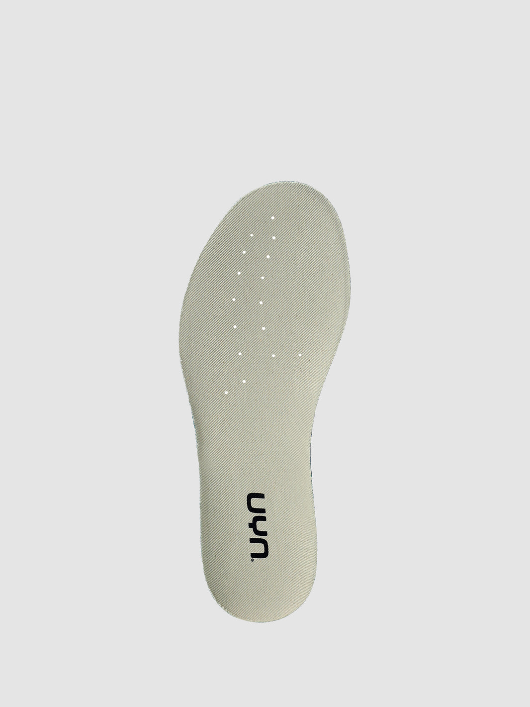 Anatomical insole in hemp and recycled felt