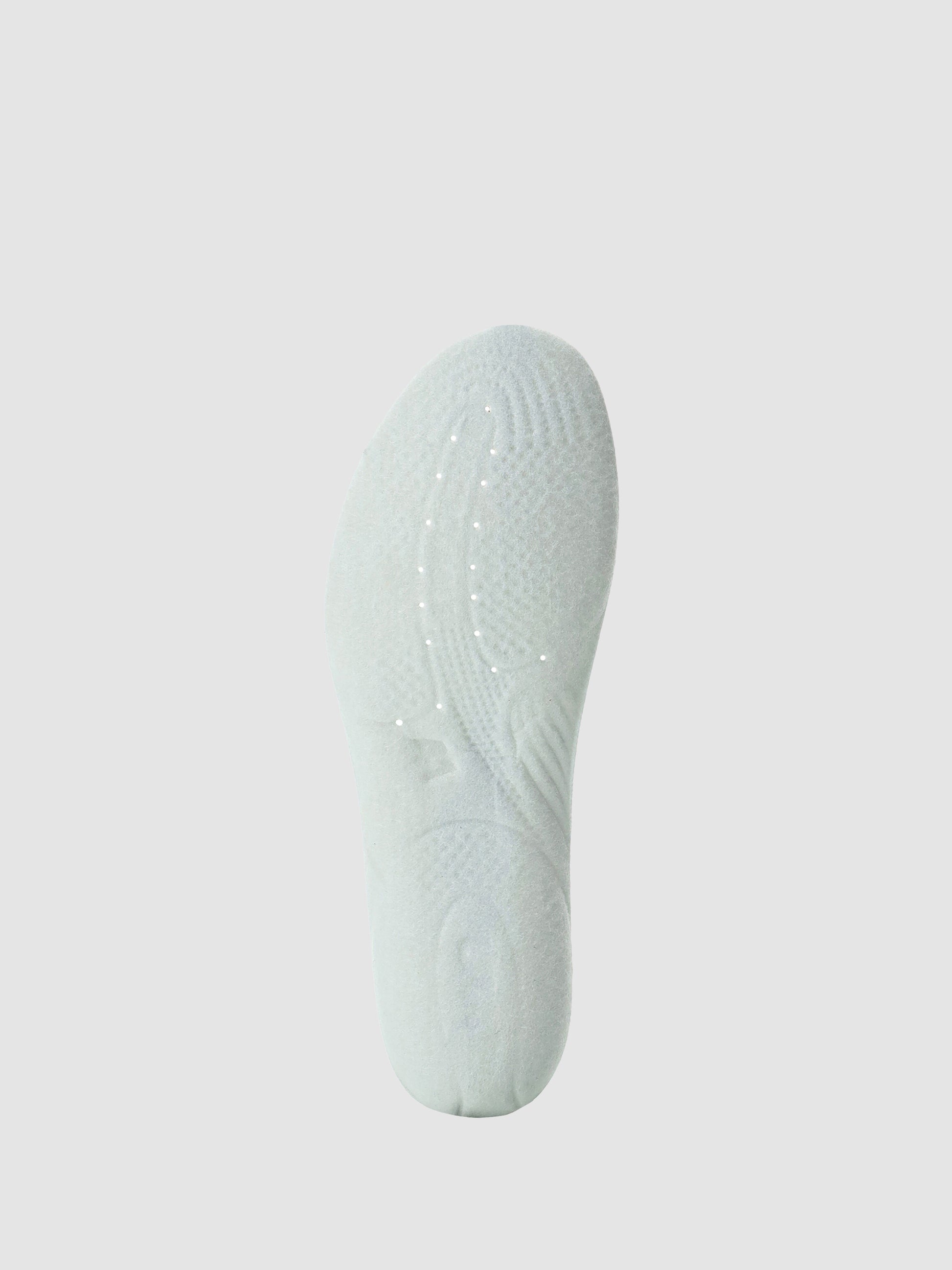 Anatomical insole in hemp and recycled felt